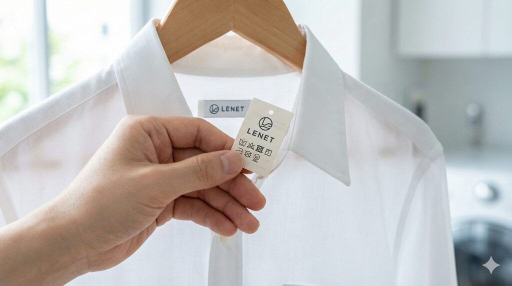 リネットのタグを切るまでの手順