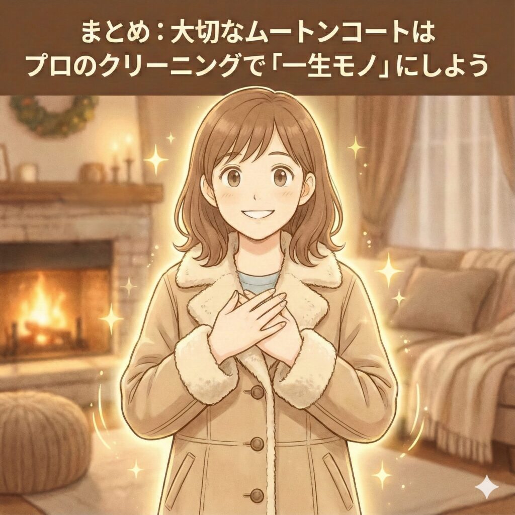 ムートンコートクリーニングまとめ