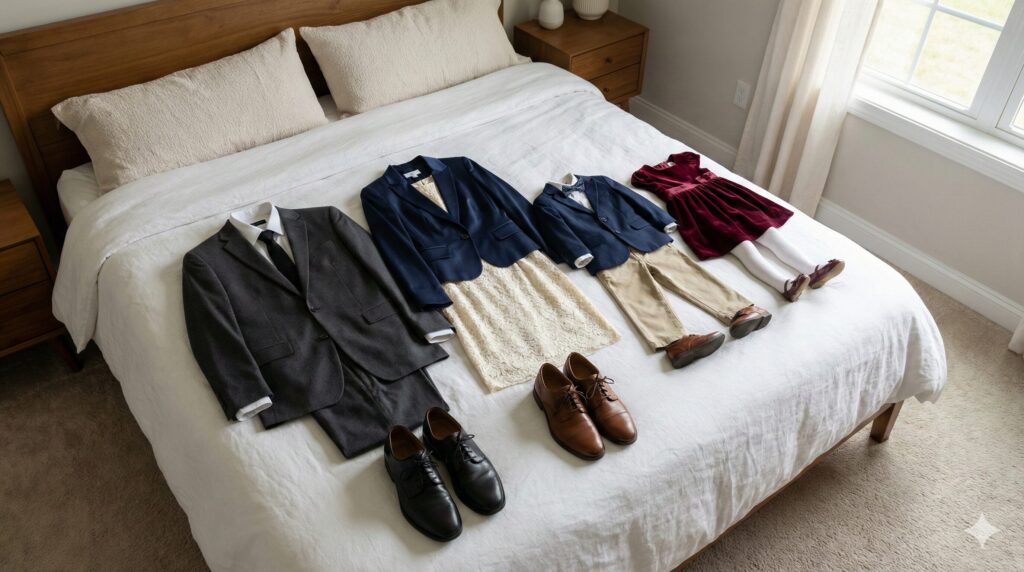 家族の礼服一式のイメージ