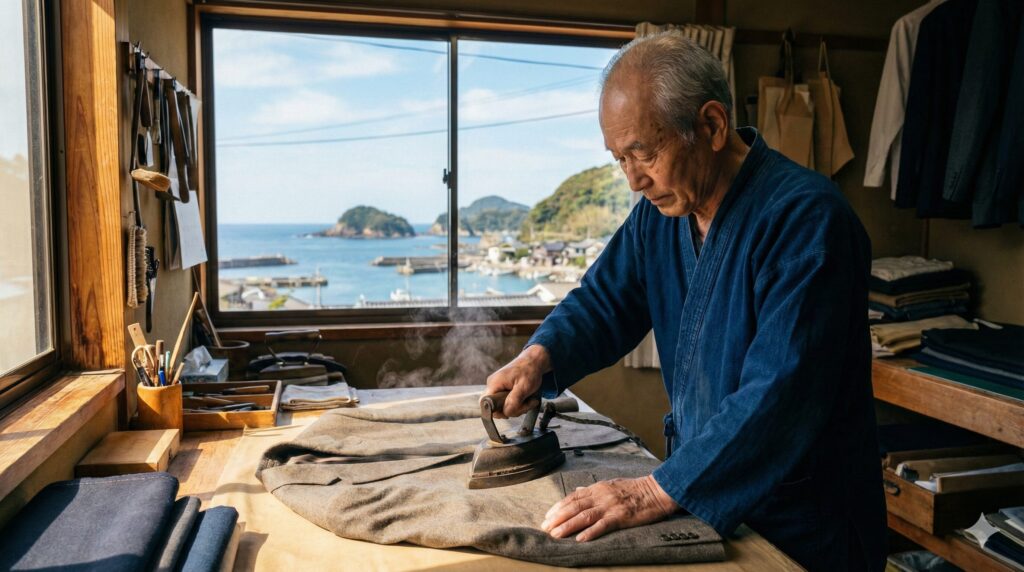 ネクシーの本拠地長崎とクリーニング師のイメージ