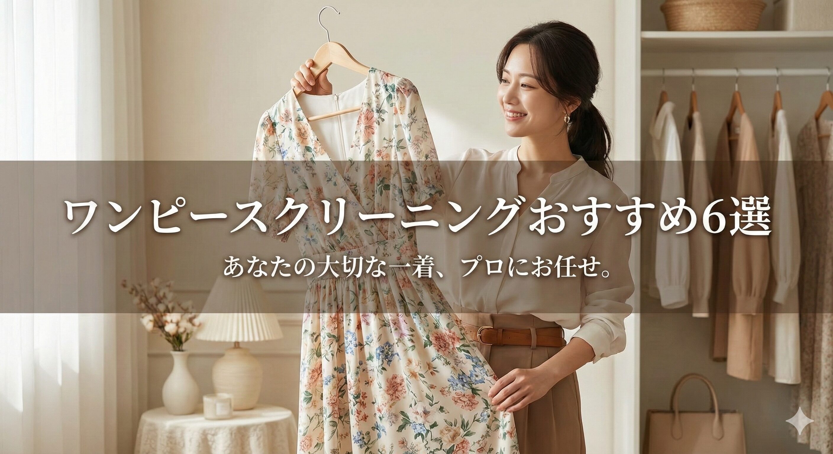 ワンピースクリーニングおすすめ6選！料金・日数・品質・保管で比較