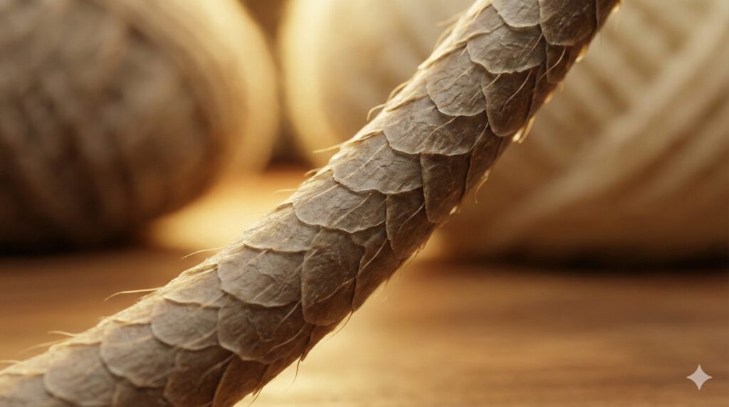 セーター繊維のイメージ図解