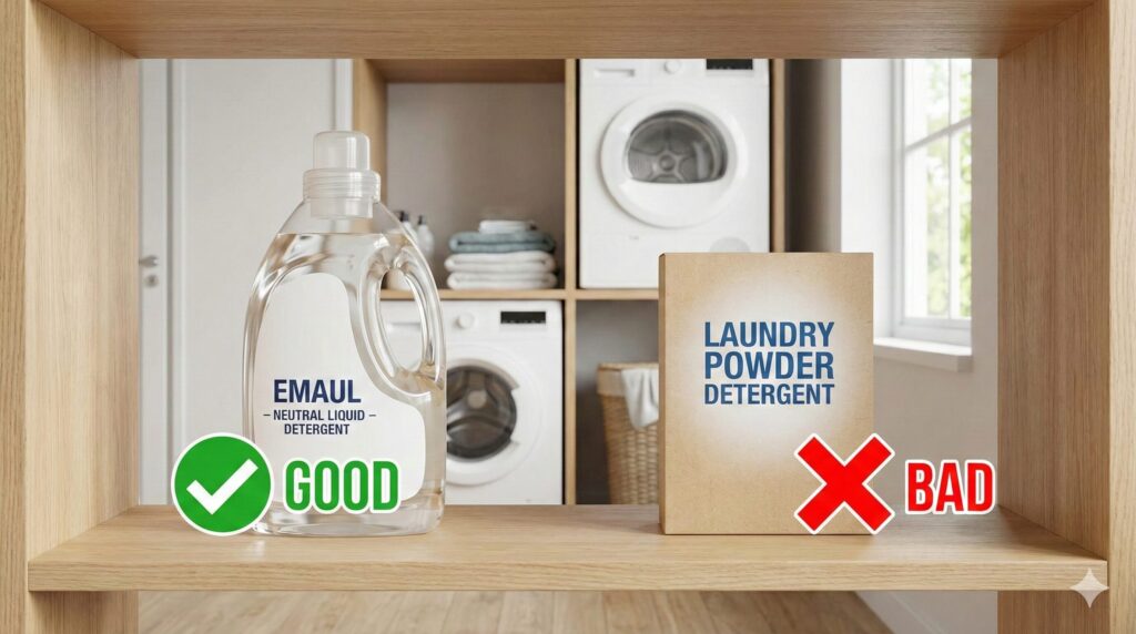 ダウン洗濯の洗剤の選び方