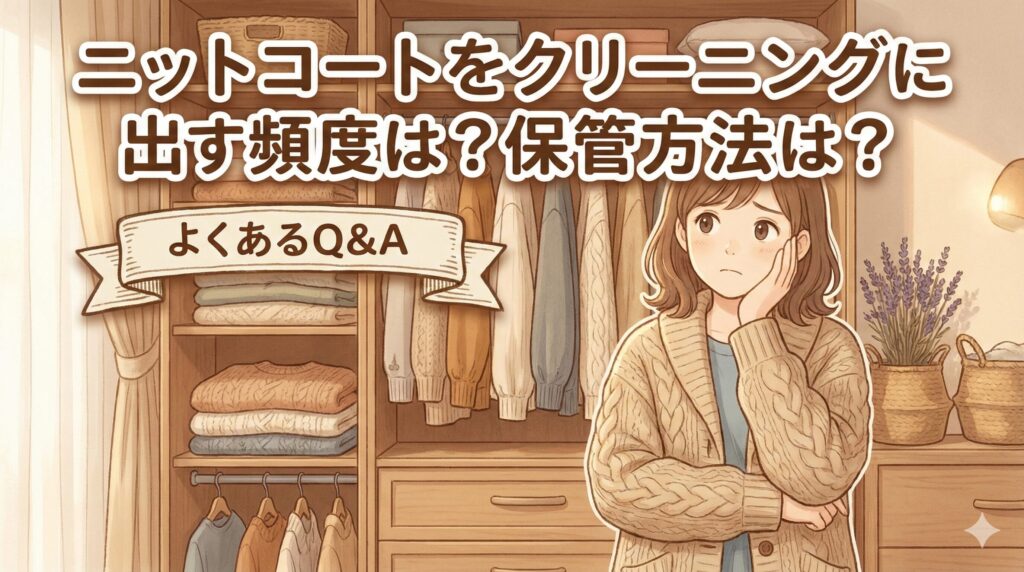 ニットコートクリーニングのよくある質問