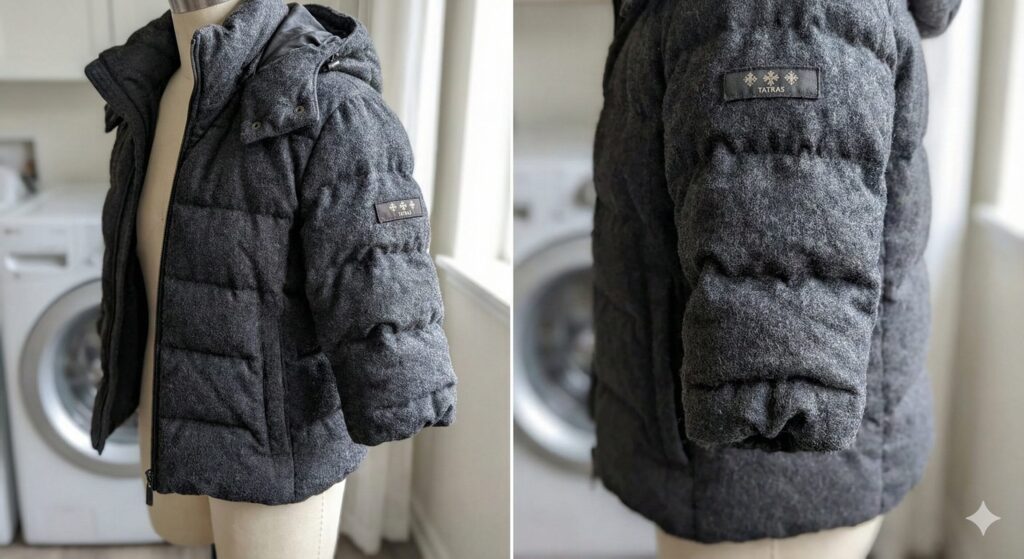 縮んでしまったタトラスやウールリッチのウールダウン