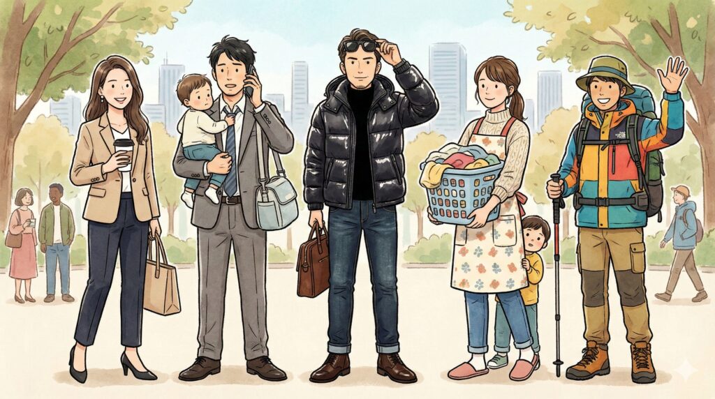 ネクシーシーズンの用途別5人の利用方法