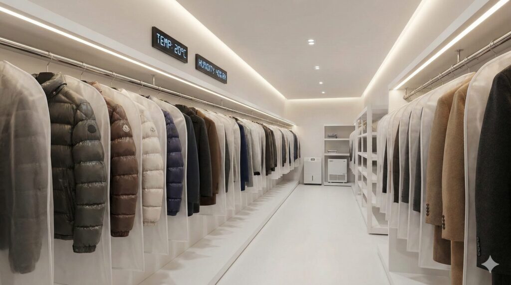 ワードローブトリートメントの保管イメージ