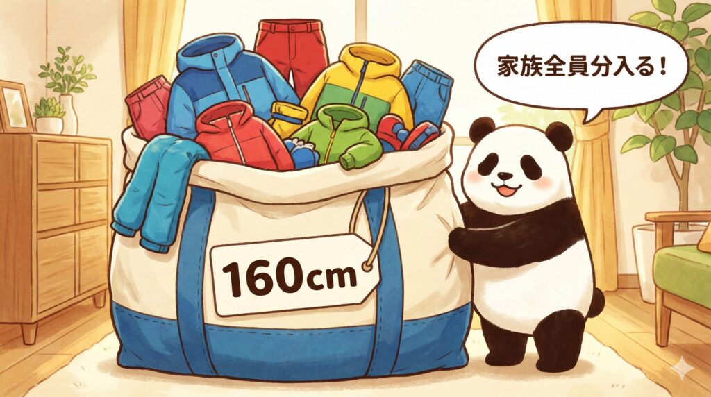 クリーニングパンダの図解