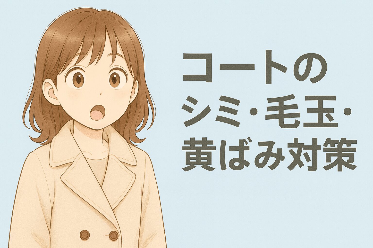 コートのクリーニングでつけたいオプション