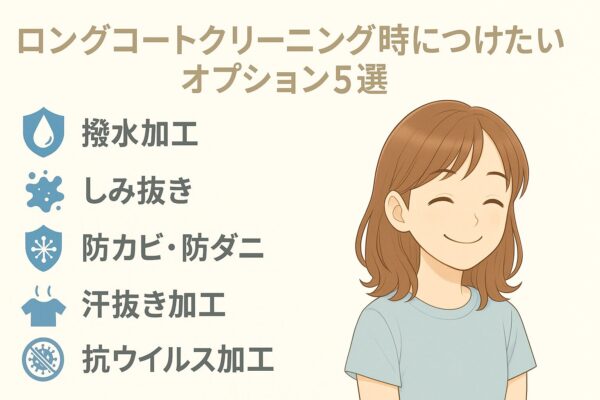 ウールコートクリーニングオプション