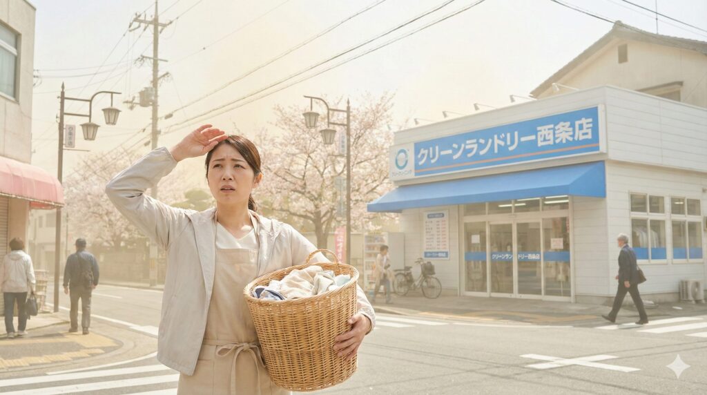 愛媛県西条市のクリーニング事情