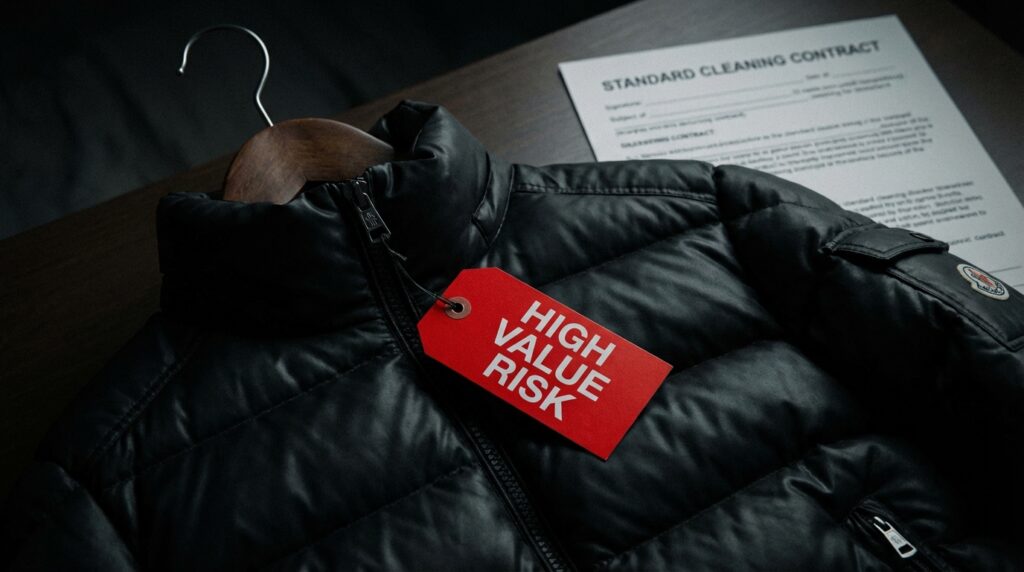 GivUに高級ダウンをお願いするのはリスクが伴う。注意喚起をするイメージ画像