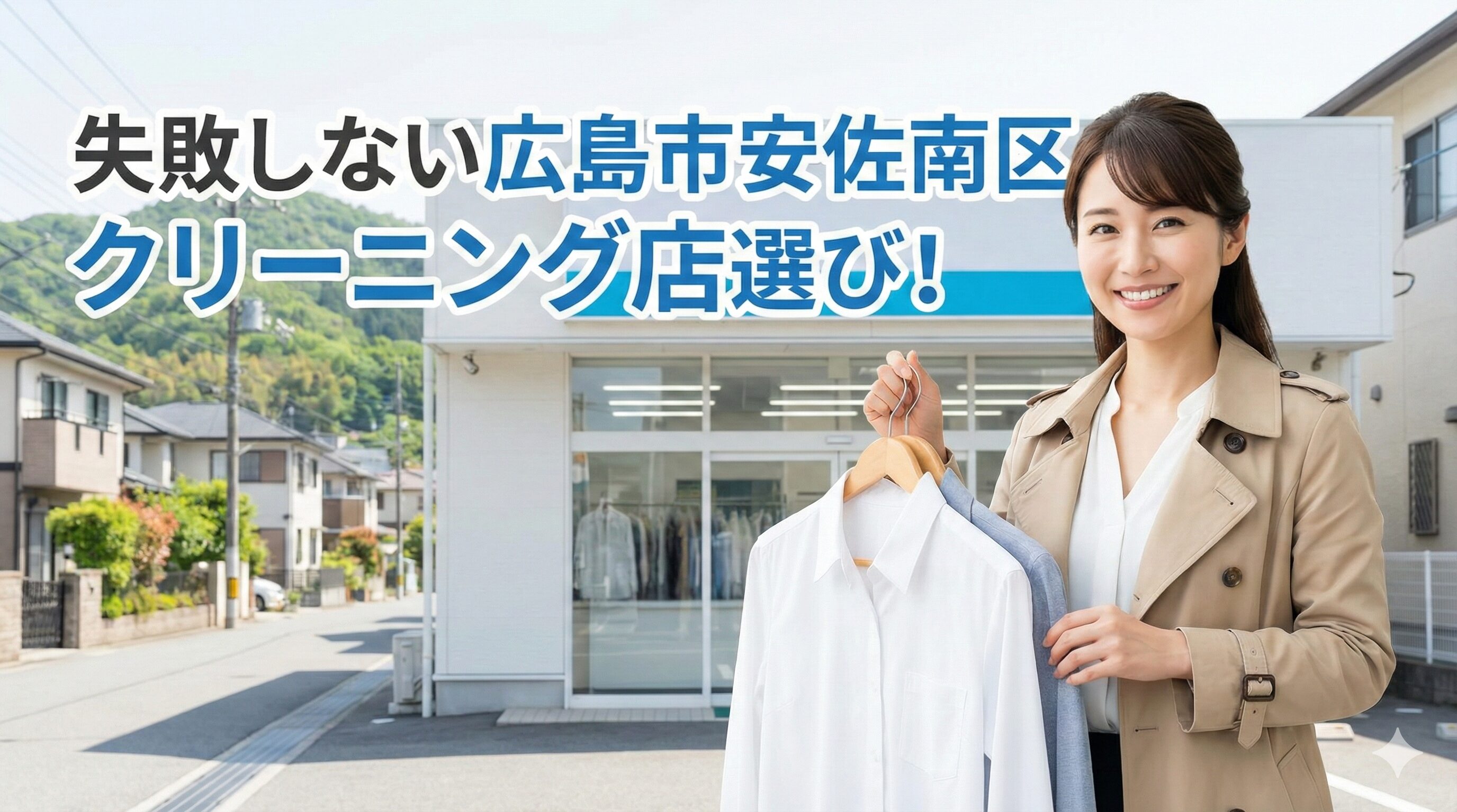 広島市安佐南区のおすすめクリーニング店！安いのは？品質が高いのは？