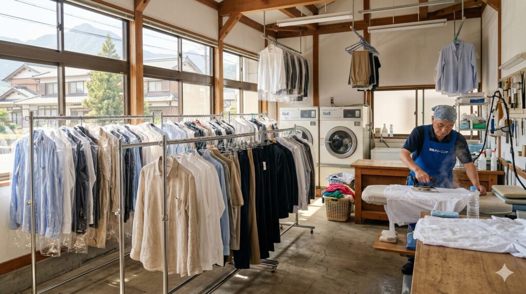 立体乾燥と手仕上げの工程イメージ