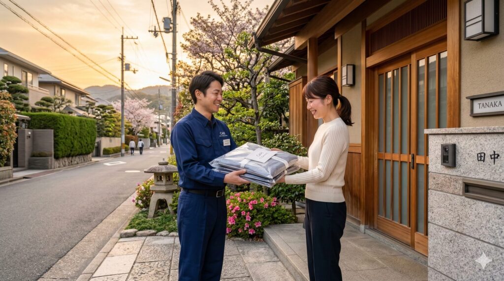 ファミーユ・ヤマモトの集配イメージ