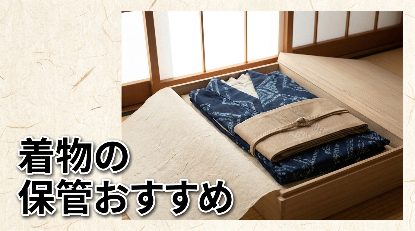 着物の保管おすすめサービス比較のアイキャッチ