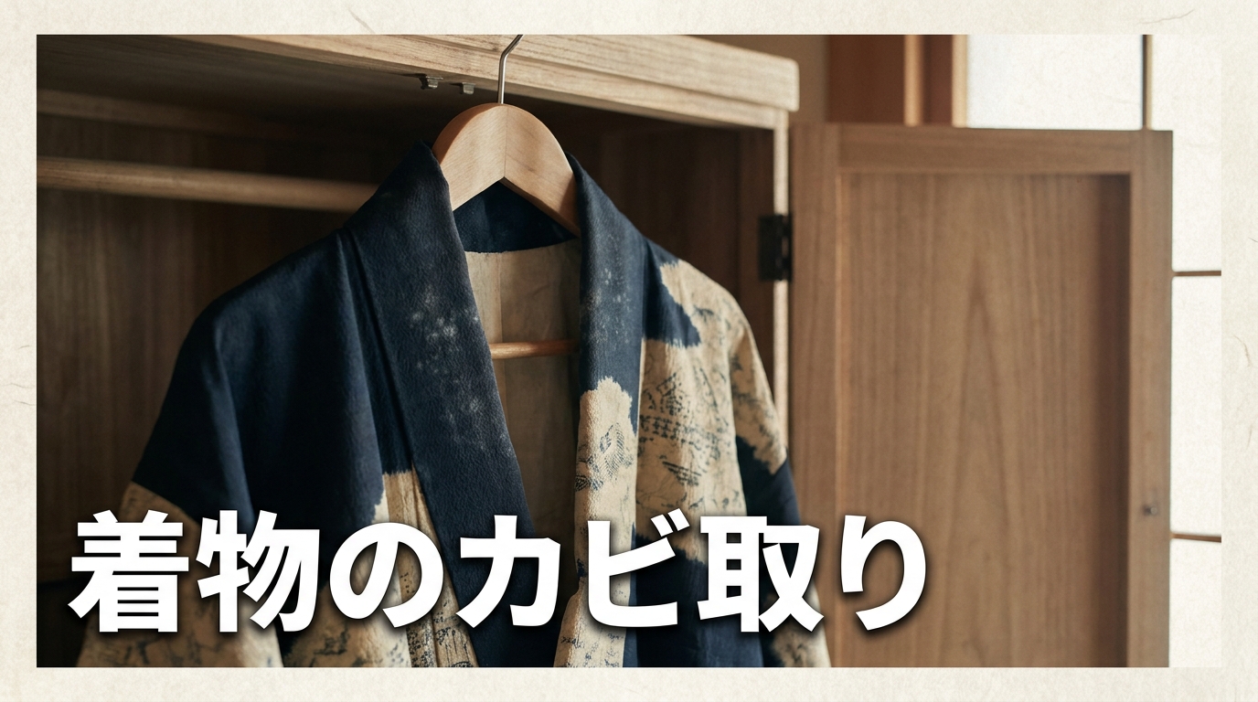 着物のカビ取り方法とクリーニング料金完全ガイド｜自宅NG対処と業者選び