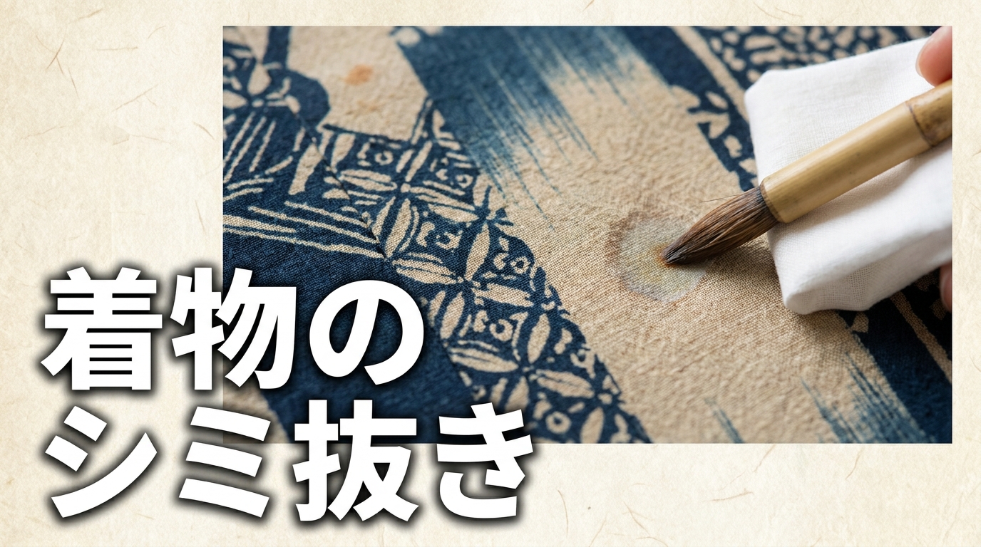 着物のシミ抜きおすすめ業者比較のアイキャッチ
