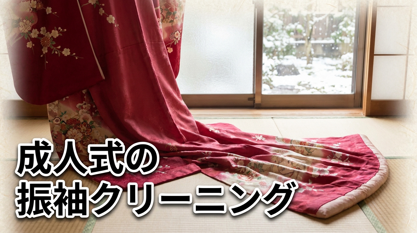 成人式の振袖クリーニング おすすめ業者比較・タイトル文字入り雑誌風アイキャッチ